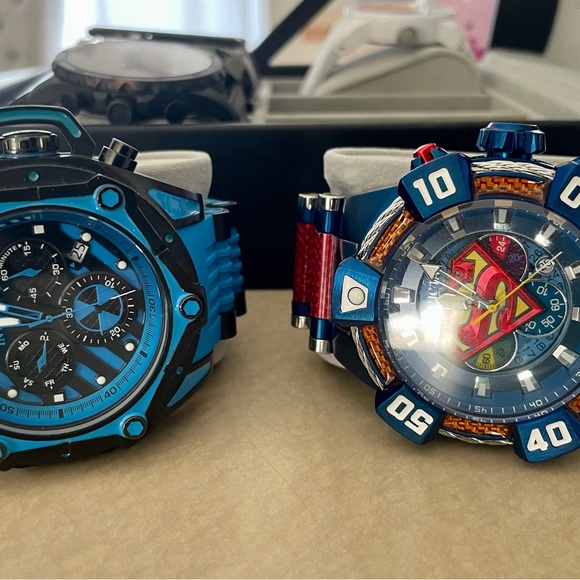 New watches! Lot of 6. Invicta, Fossil, Diesel with case! - Picture 3 of 5